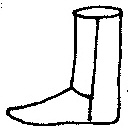 Обувь 1250 год - Шлезвиг